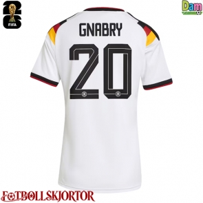 Tyskland Serge Gnabry #20 Hemmatröja Dam VM 2026 Kortärmad